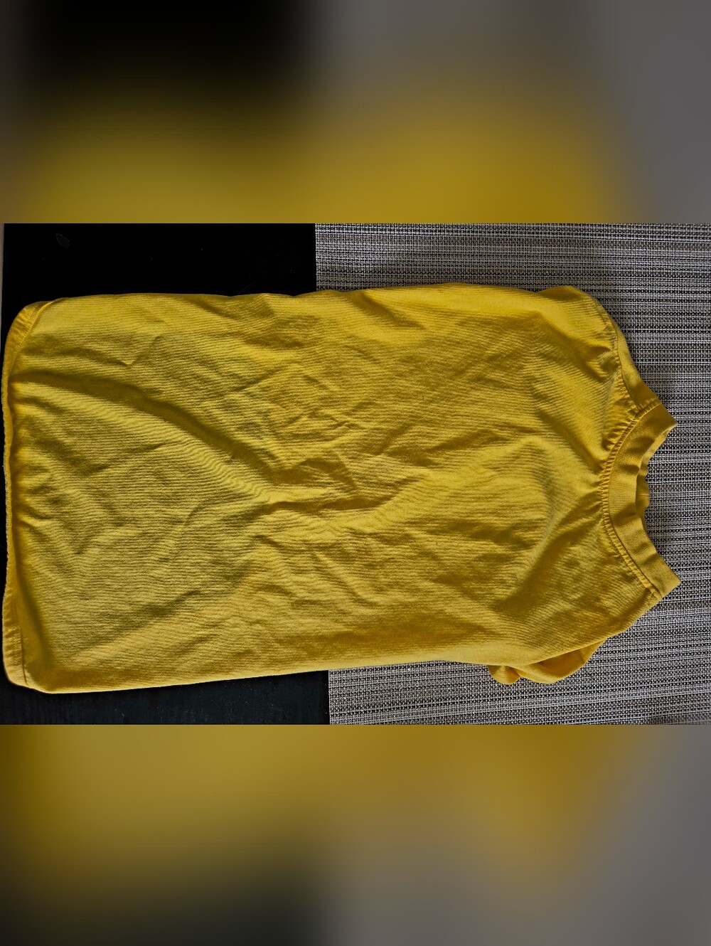 Bright Yellow Solid Tee